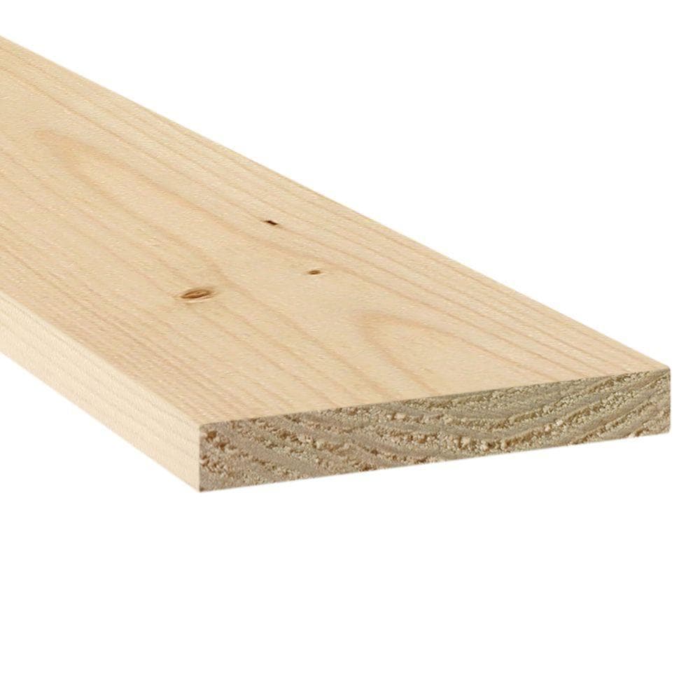 1 x 4 x 8' Construction/Framing #2 Lumber