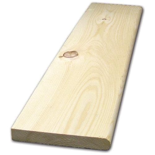 10' Untreated #2 Pine Thick Deck Board
