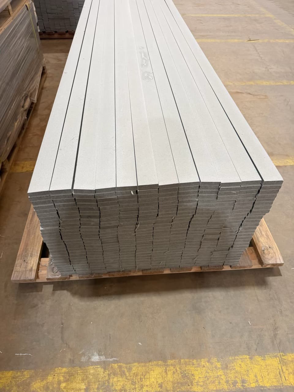 Brand Name Cement Fiber Batten Strips — 4/4 × 2½" × 10ft (Truckload)