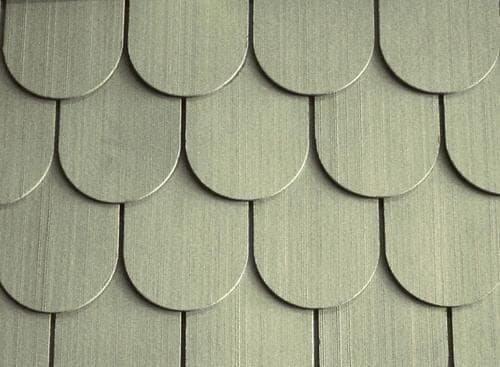 Allura™ 1/4"" x 16"" x 48"" Fiber Cement Shake Siding Half Rounds
