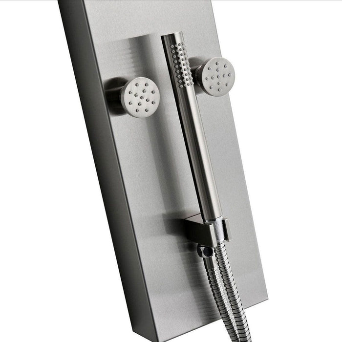 LessCare Modern Shower Panel System With Massage Jets - CALL FOR QUOTE!