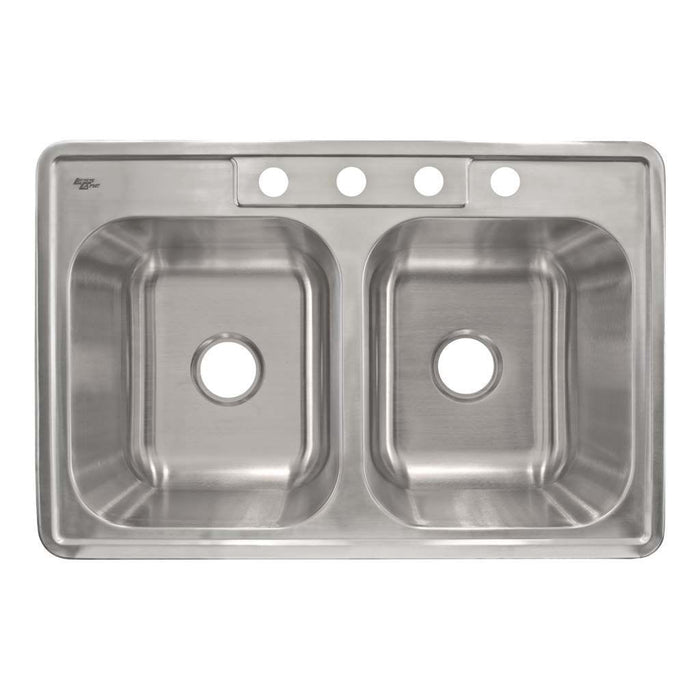LessCare Rounded Top Mount Kitchen Sink - CALL FOR QUOTE!
